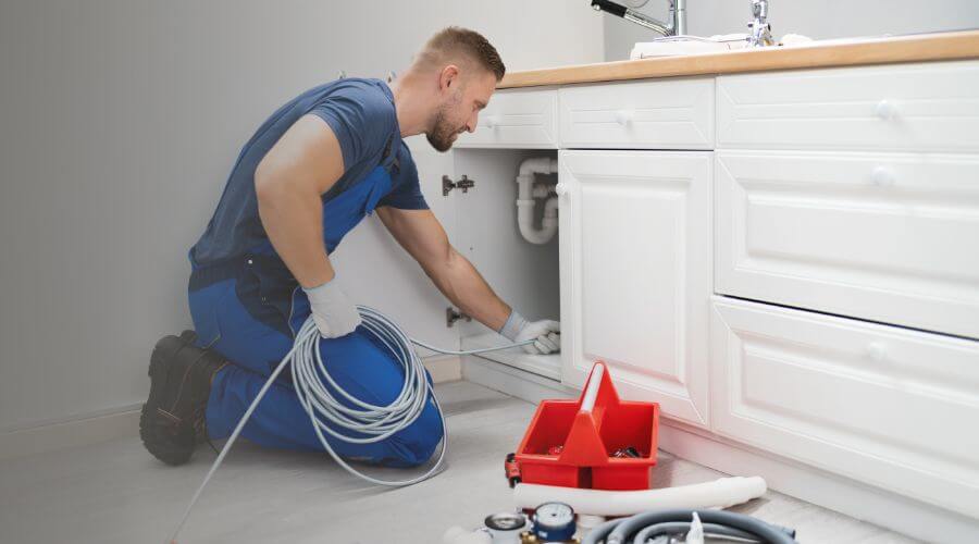 Local annual plumbing maintenance in Lueders, TX